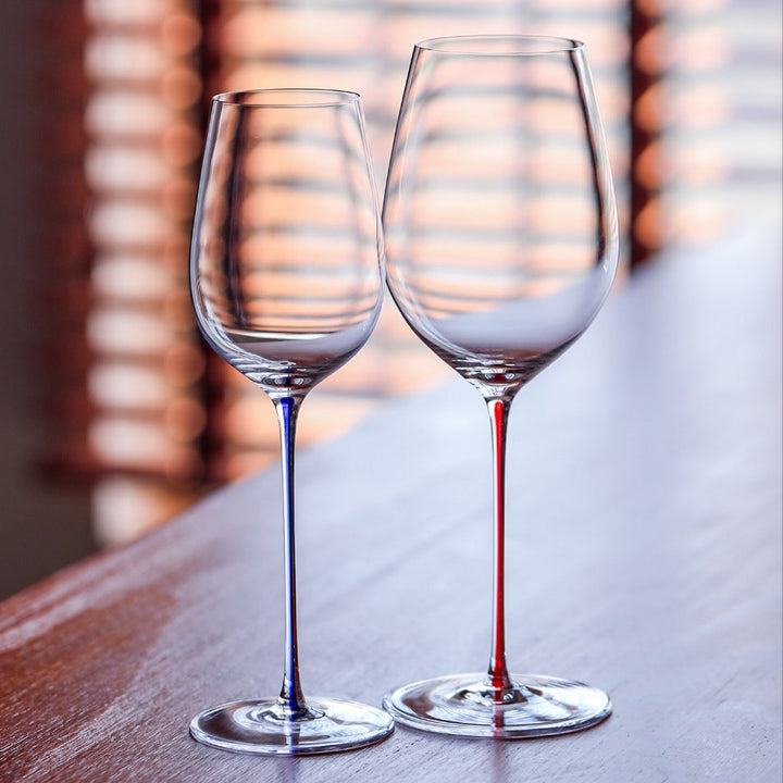 Elevate Your Drinking Experience with the Crystal Red Goblet Glass