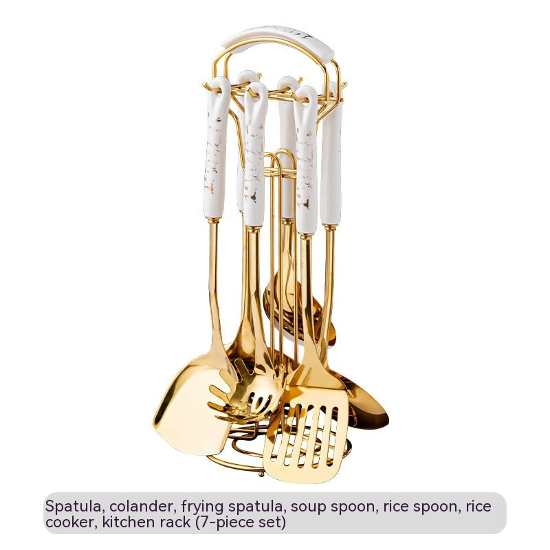 Elevate Your Cooking Experience with Our Stainless Steel Kitchen Utensils Set