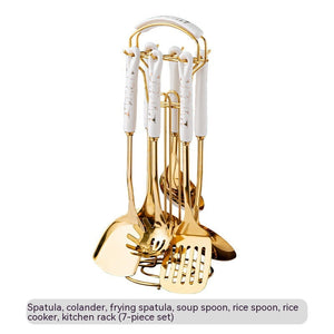 Elevate Your Cooking Experience with Our Stainless Steel Kitchen Utensils Set