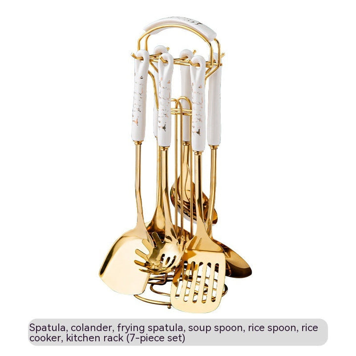 Elevate Your Cooking Experience with Our Stainless Steel Kitchen Utensils Set