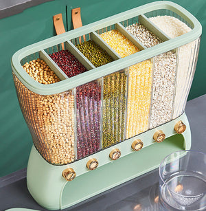 Revolutionize Your Kitchen with Our Kitchen Grains Separate Storage Box Compartment