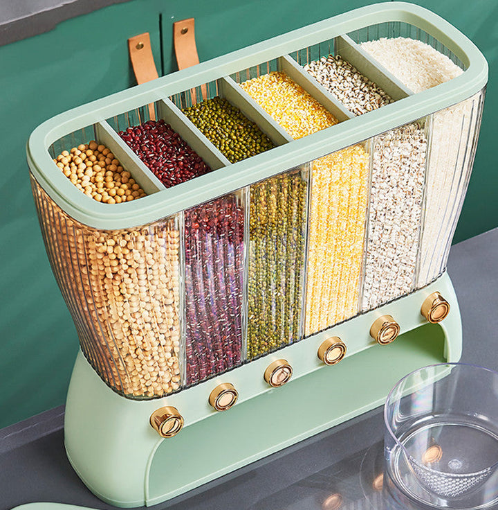 Revolutionize Your Kitchen with Our Kitchen Grains Separate Storage Box Compartment