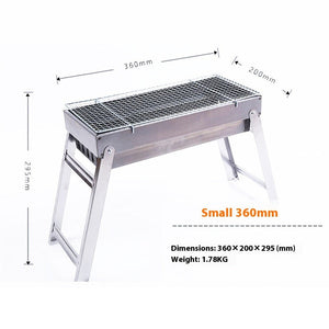 Unlock Summer Fun with the Outdoor Folding Charcoal Portable Barbecue Grill